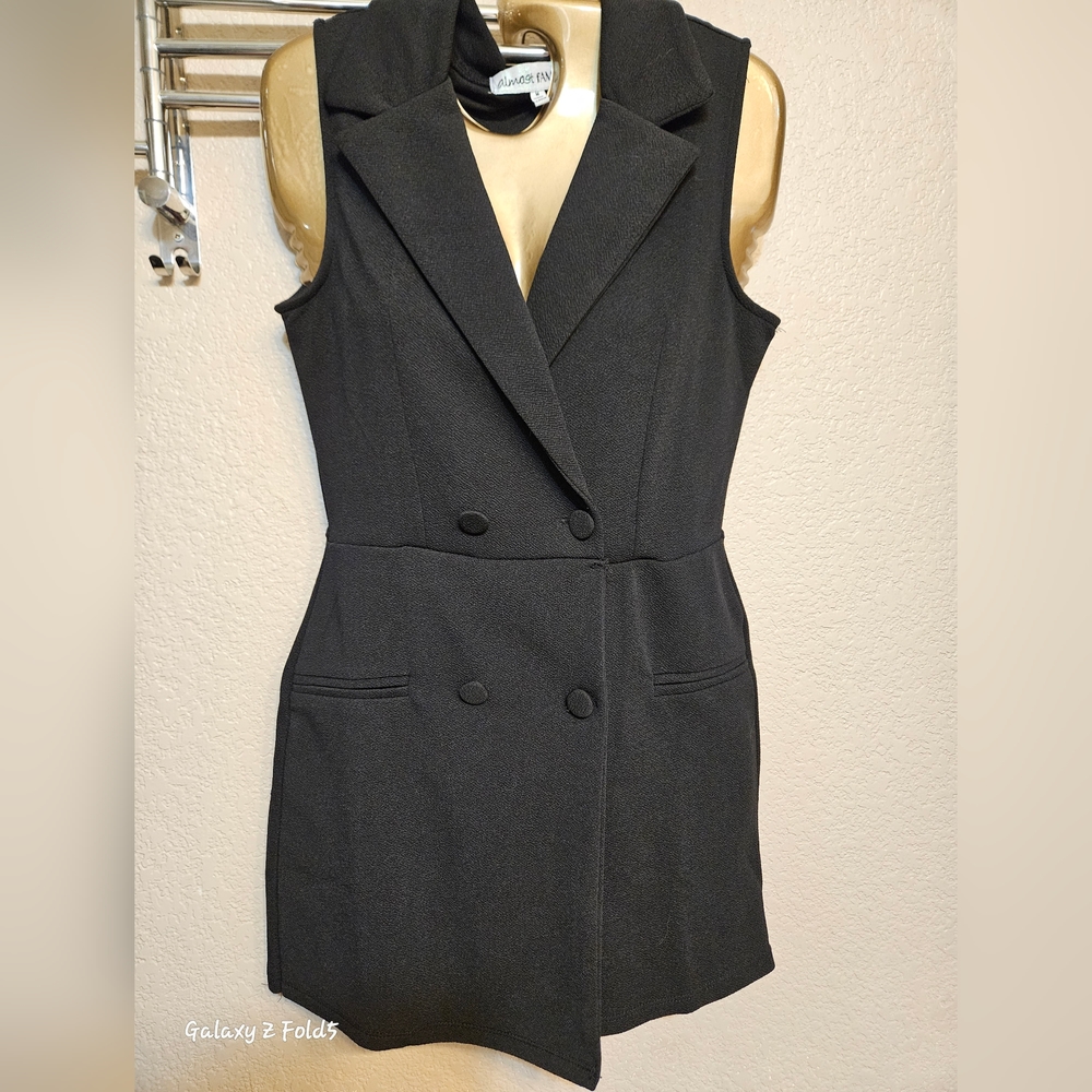 skort black dress